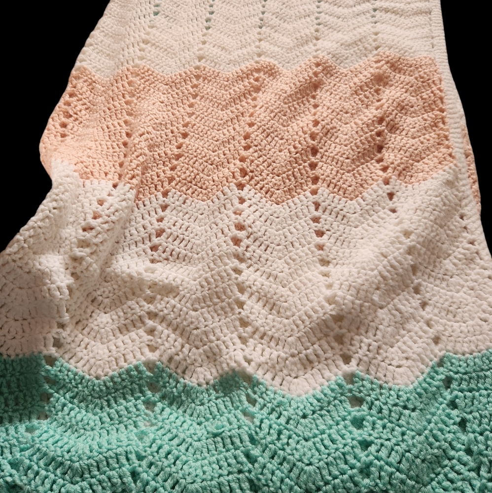 Handmade crocheted Quilt Or blanket